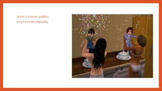 Janvier is a cancer 5/5/8/6/5
Jung is a scorpio 6/5/10/6/3
 