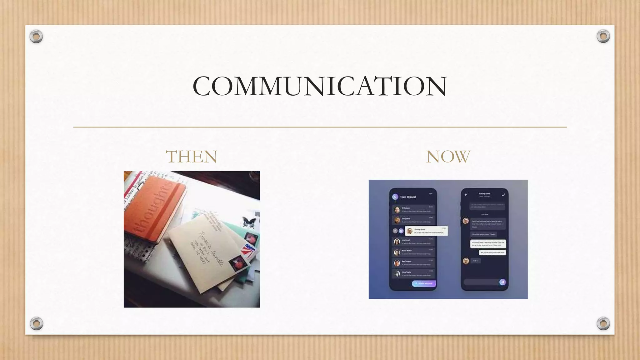 Then and now | PPTX | Style & Fashion