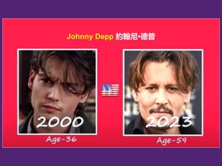 Then and now of Hollywood stars (好萊塢名星的今昔).ppsx