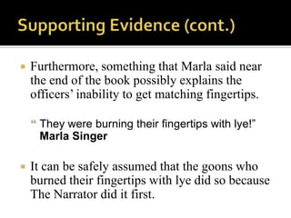 The Narrator and the Joker | PPT