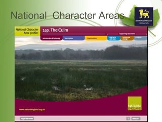 National Character Areas
 