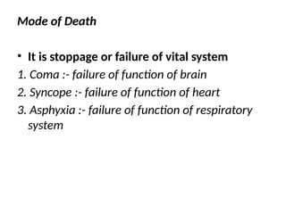 THENATOLOGY (Death).pptx death and it's types | PPTX