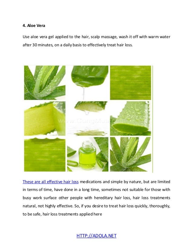 The Natural Way To Treatment Hair Loss Man