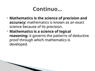 THE NATURE AND SCOPE OF MATHEMATICS.pptx