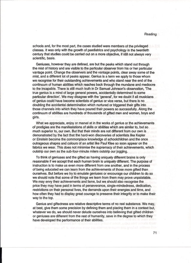 The nature of genius pdf