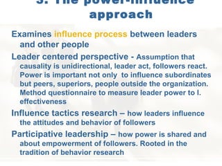 The nature of leadership | PPT