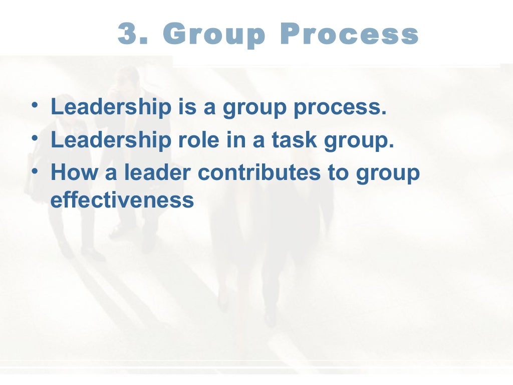 The nature of leadership