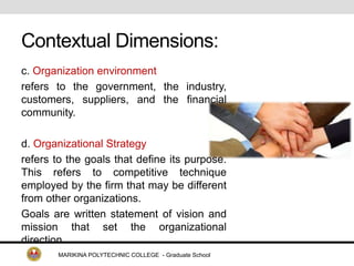 The nature of organization | PPTX