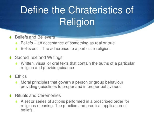 the definition of religion the definition of religion