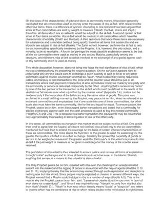 The nature of riba in Islam By umer chapra | PDF