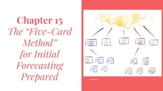 Chapter 15
The “Five-Card
Method”
for Initial
Forecasting
Prepared
 