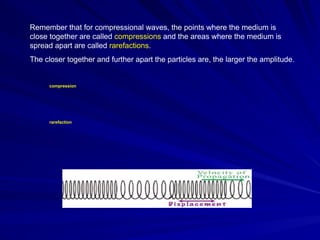 Compression Wave Ampitide the nature of waves and their effects with media | PPT