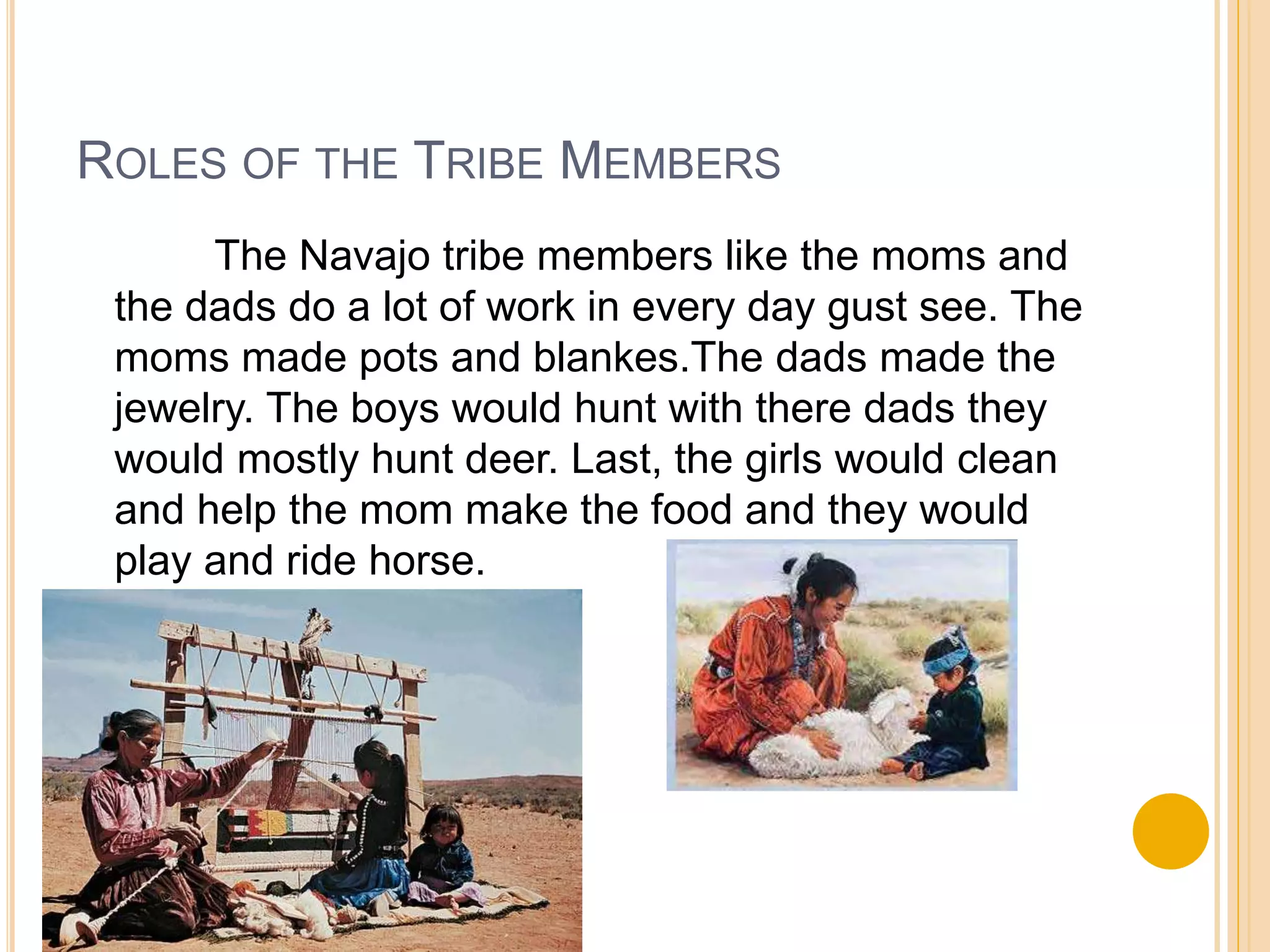 The navajo tribe brynn | PPTX