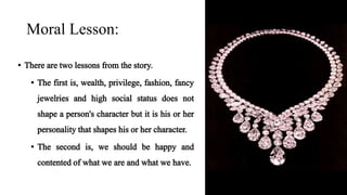 the diamond necklace sparknotes