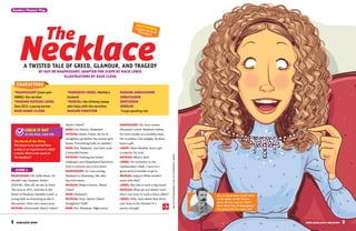 The Necklace magazine to practice english | PDF