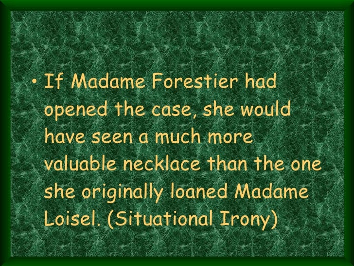 The Necklace Powerpoint Presentation