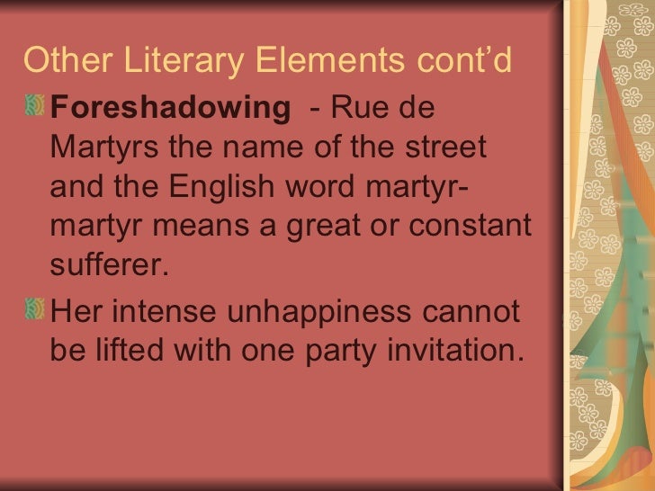 The necklace summary