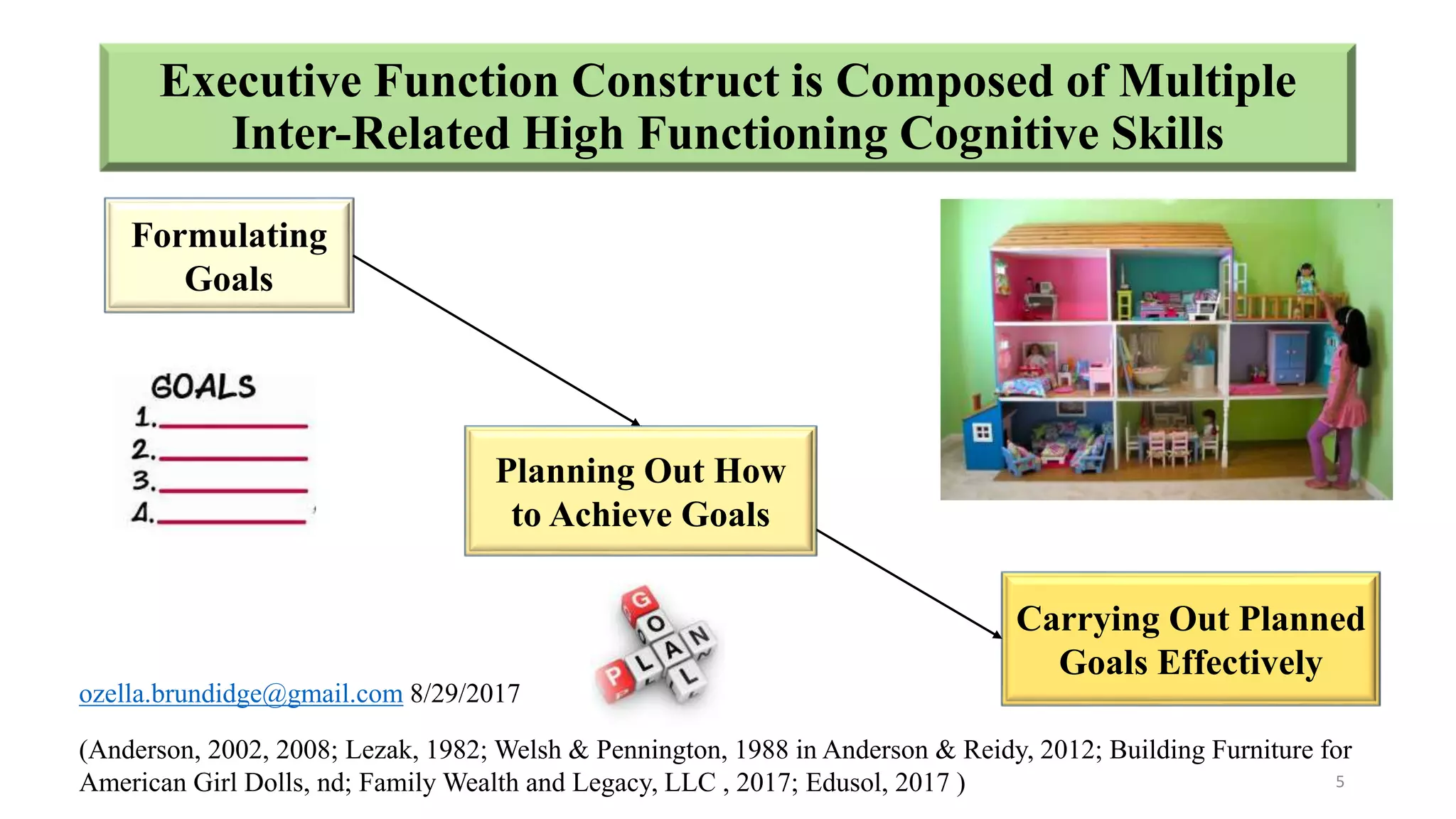 The neural correlates of executive function | PPTX
