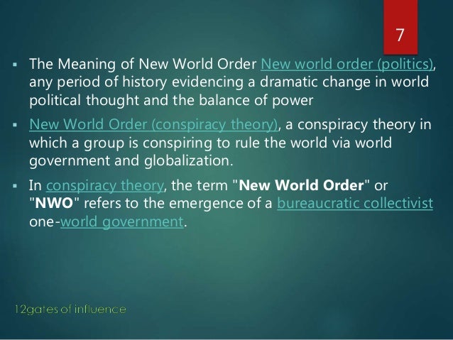 the new age new world order and the christian response