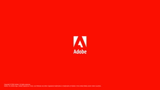 Copyright © 2020 Adobe. All rights reserved.
Adobe, the Adobe logo, Adobe Experience Cloud, and Marketo are either registered trademarks or trademarks of Adobe in the United States and/or other countries.
 