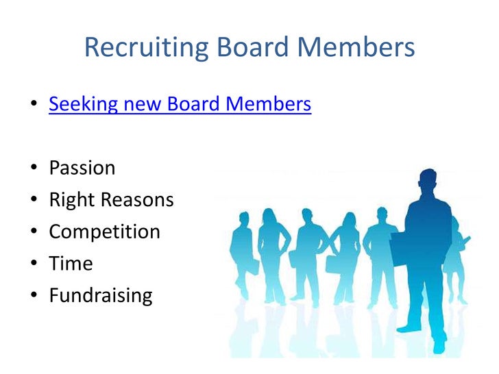 The New Board President