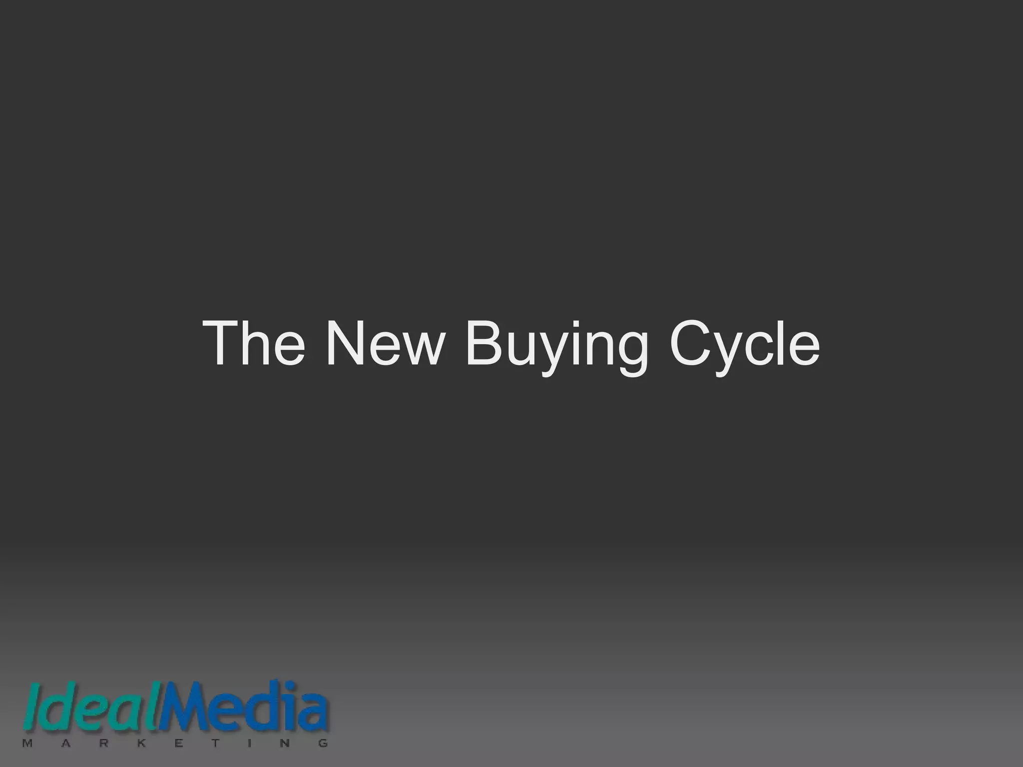 The New Buying Cycle