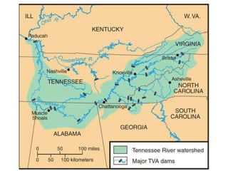 TVA – TN Valley AuthorityFederally owned corporation