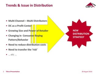 Richemont Distribution Strategy - FourWeekMBA