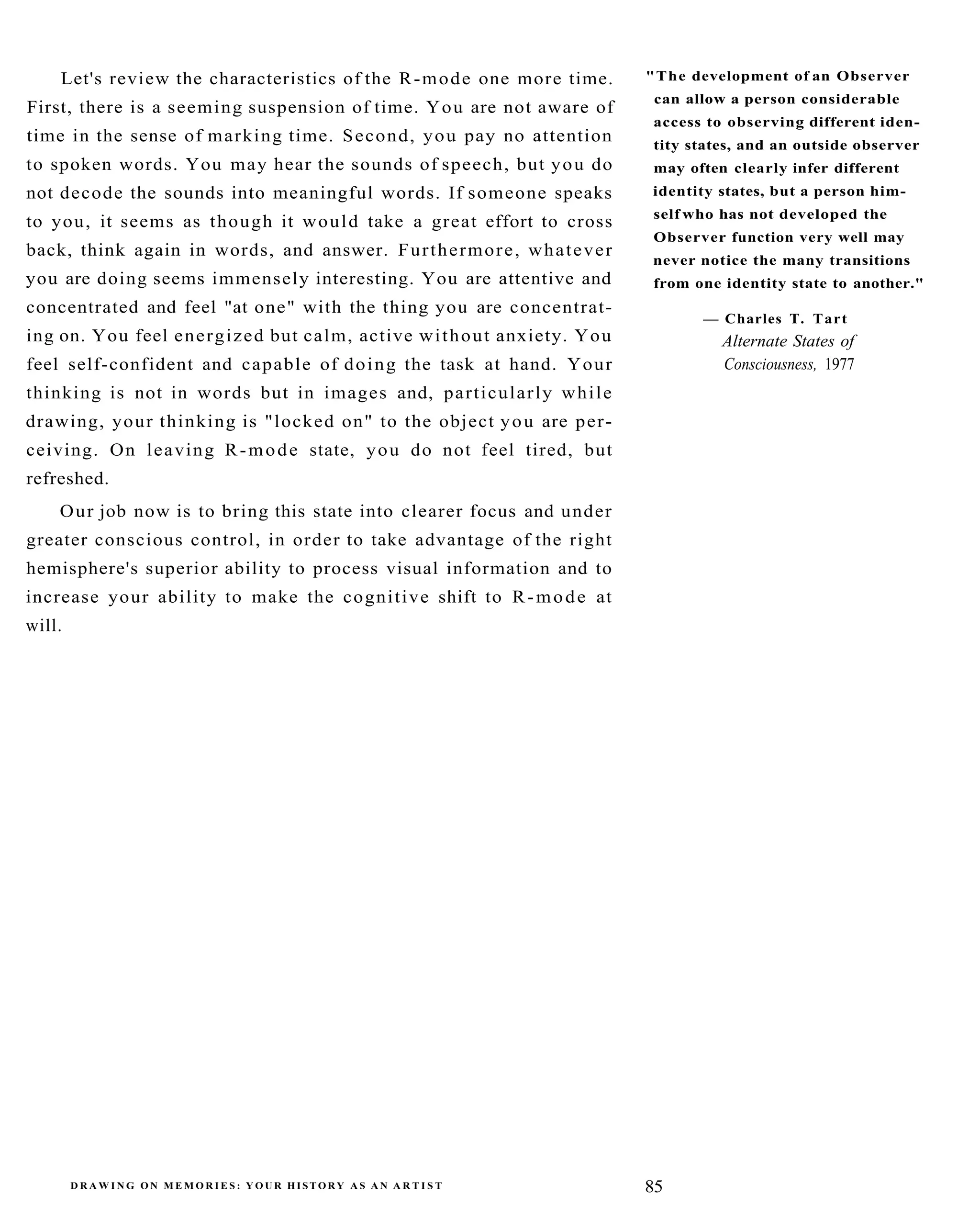 The New Drawing On The Right Side Of The Brain