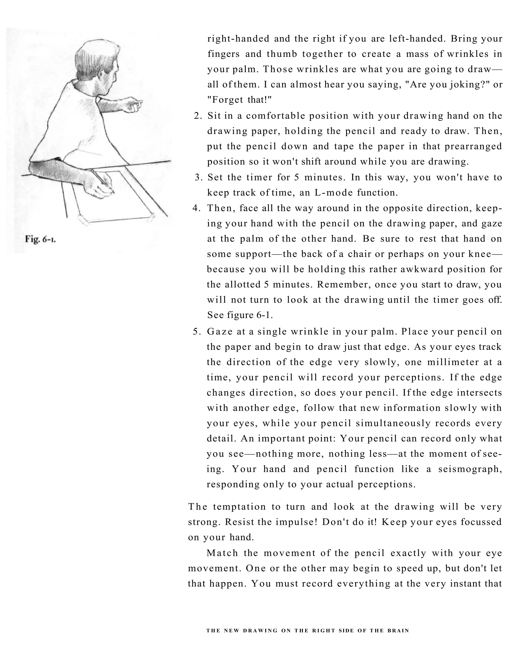 The New Drawing On The Right Side Of The Brain