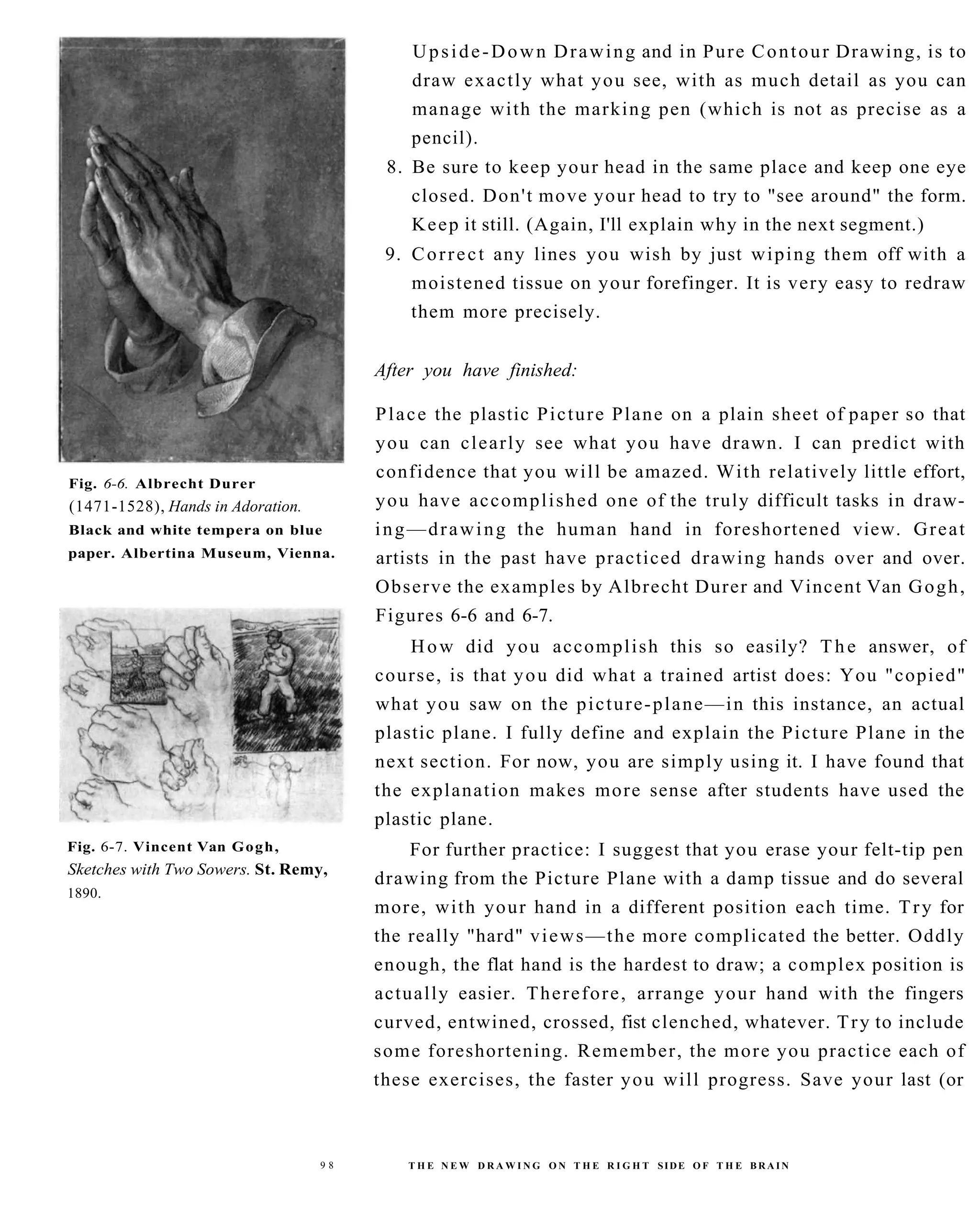 The New Drawing On The Right Side Of The Brain