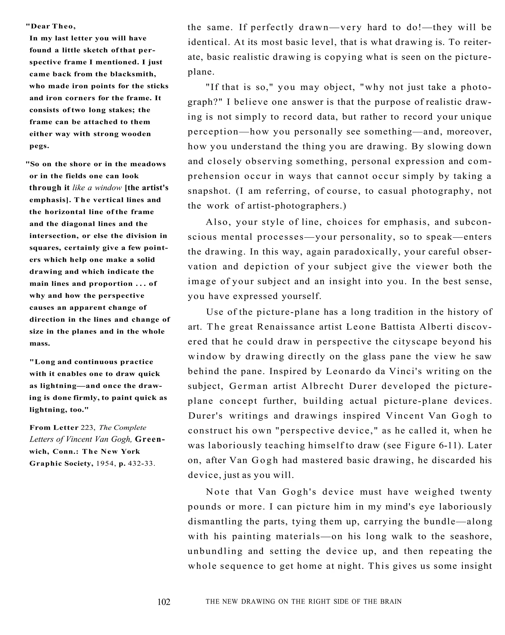 The New Drawing On The Right Side Of The Brain