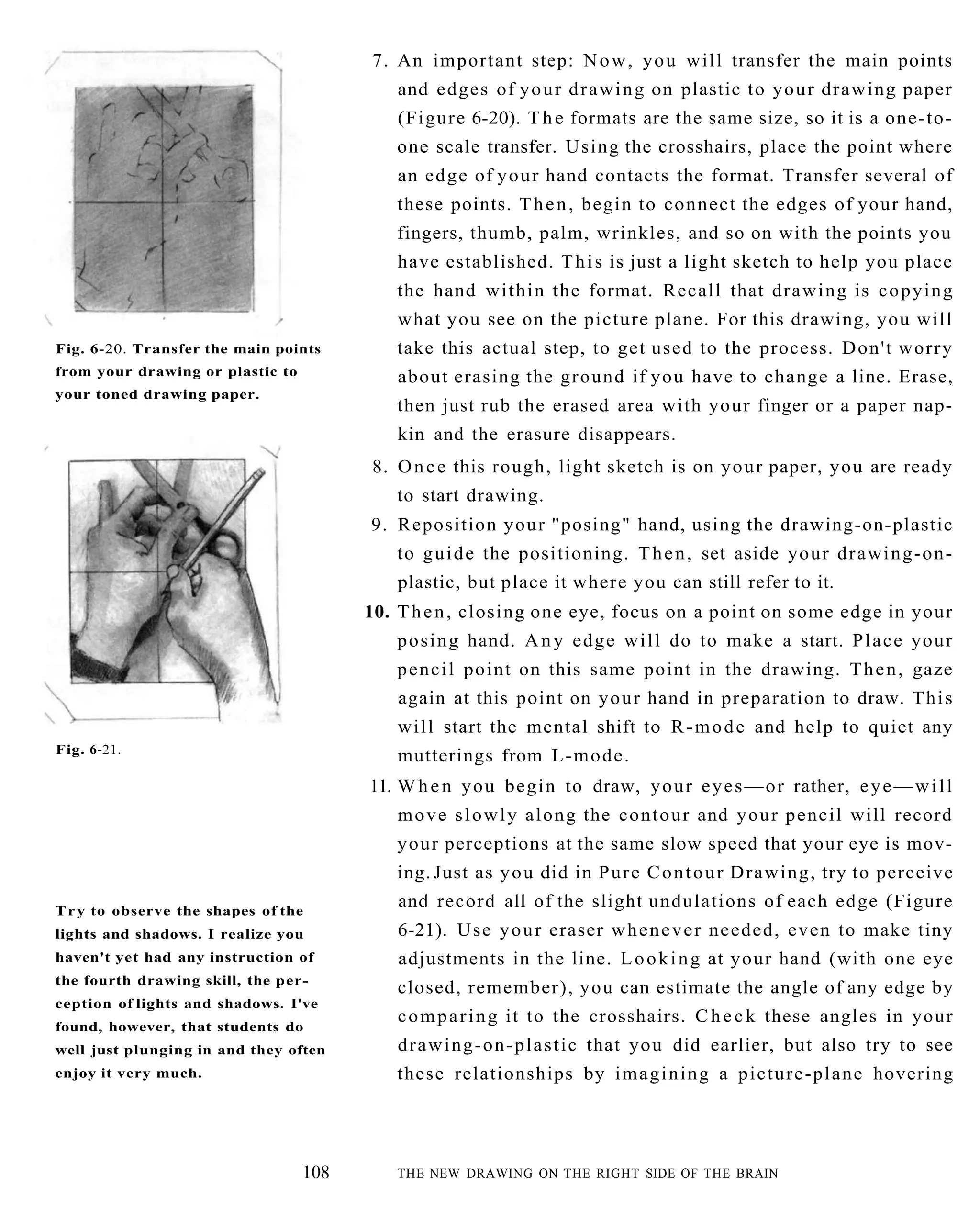 The New Drawing On The Right Side Of The Brain