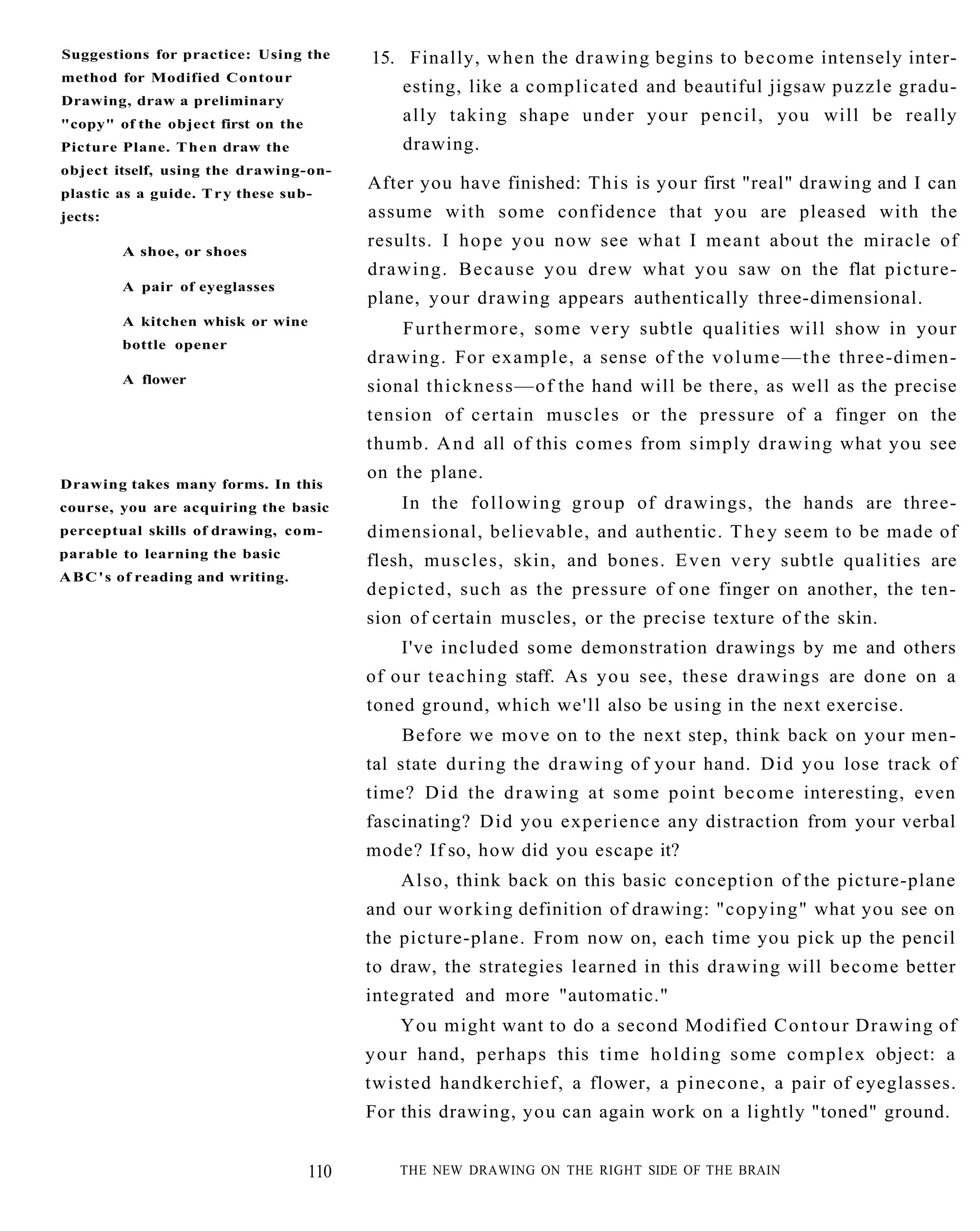 The New Drawing On The Right Side Of The Brain