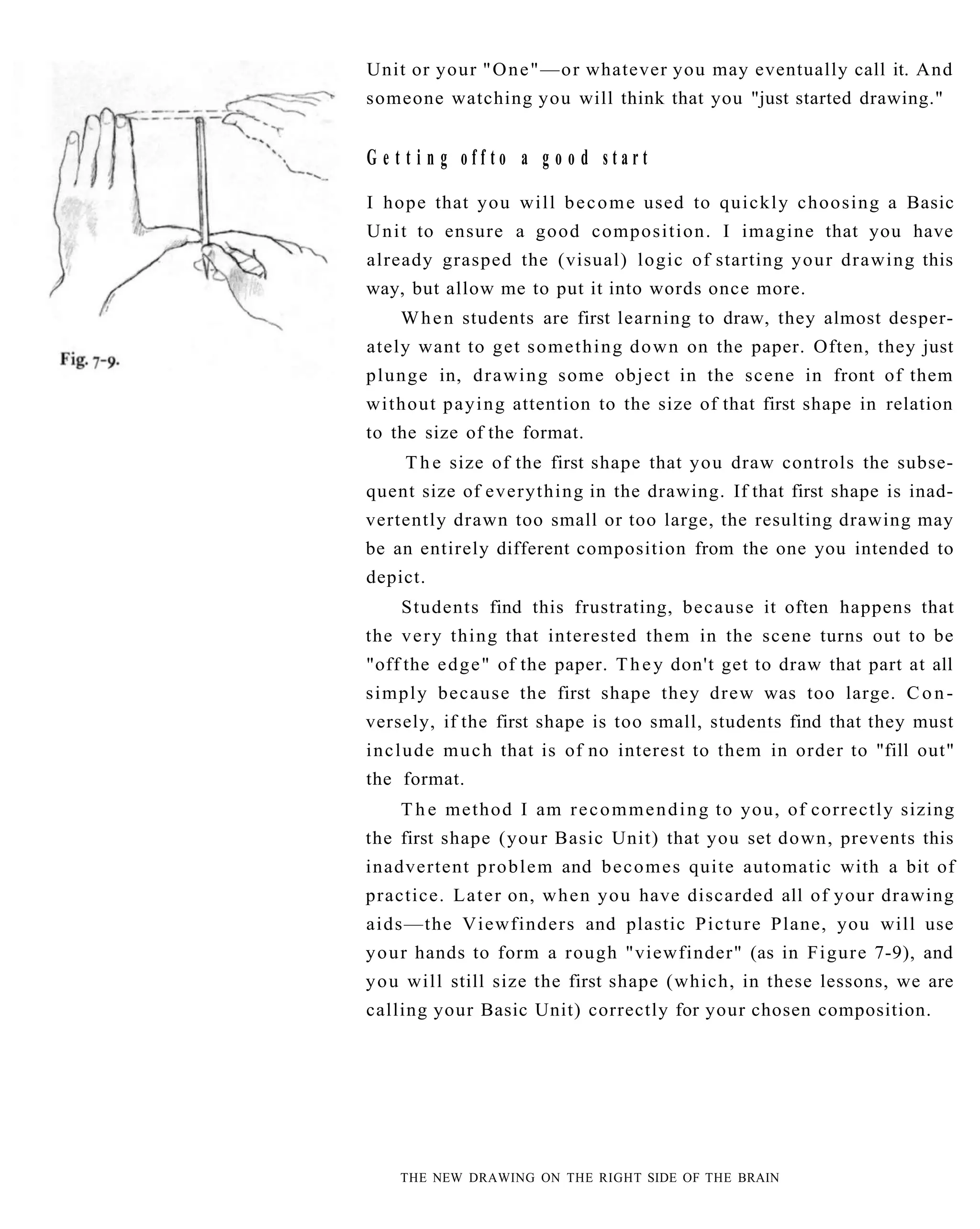 The New Drawing On The Right Side Of The Brain