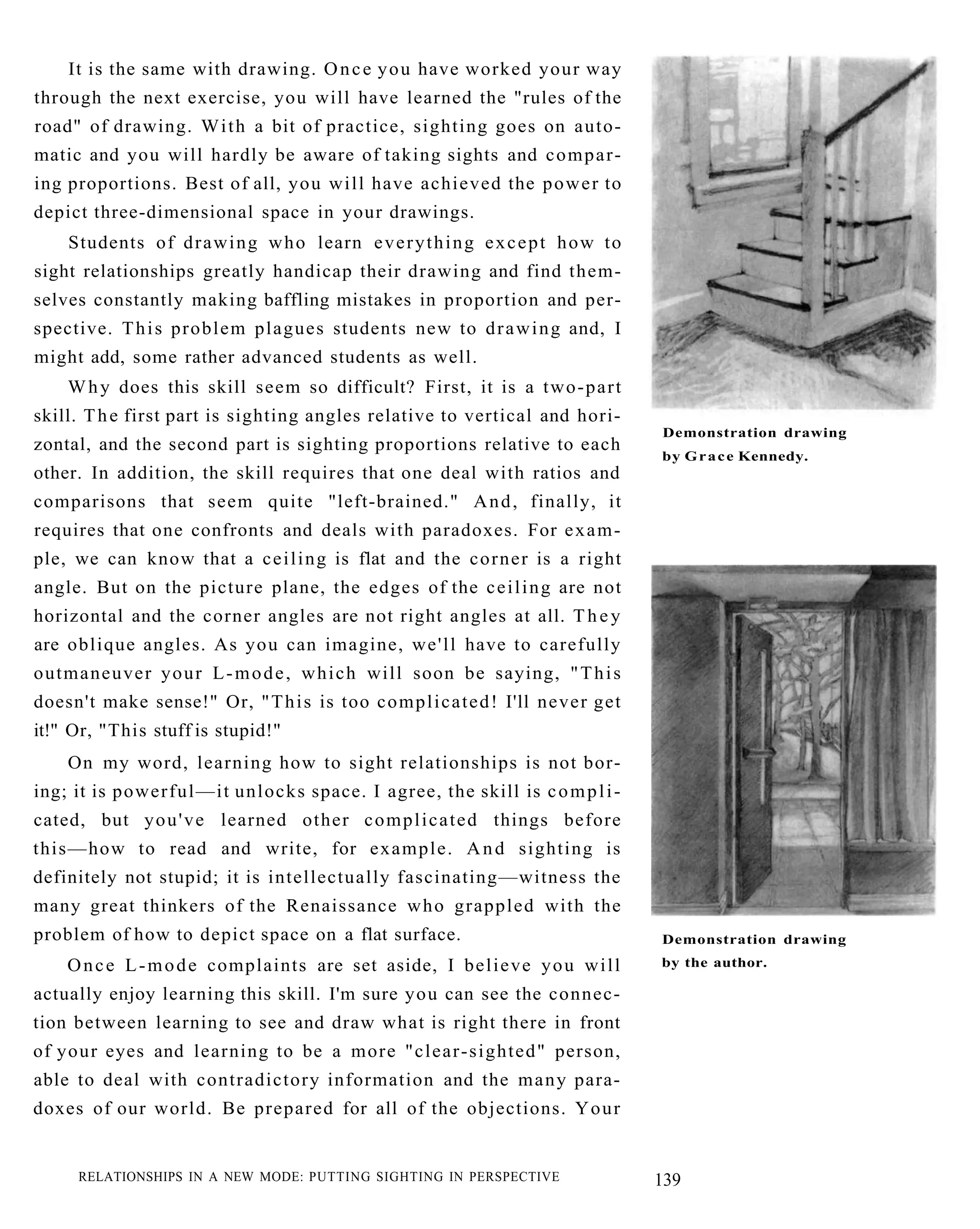 The New Drawing On The Right Side Of The Brain
