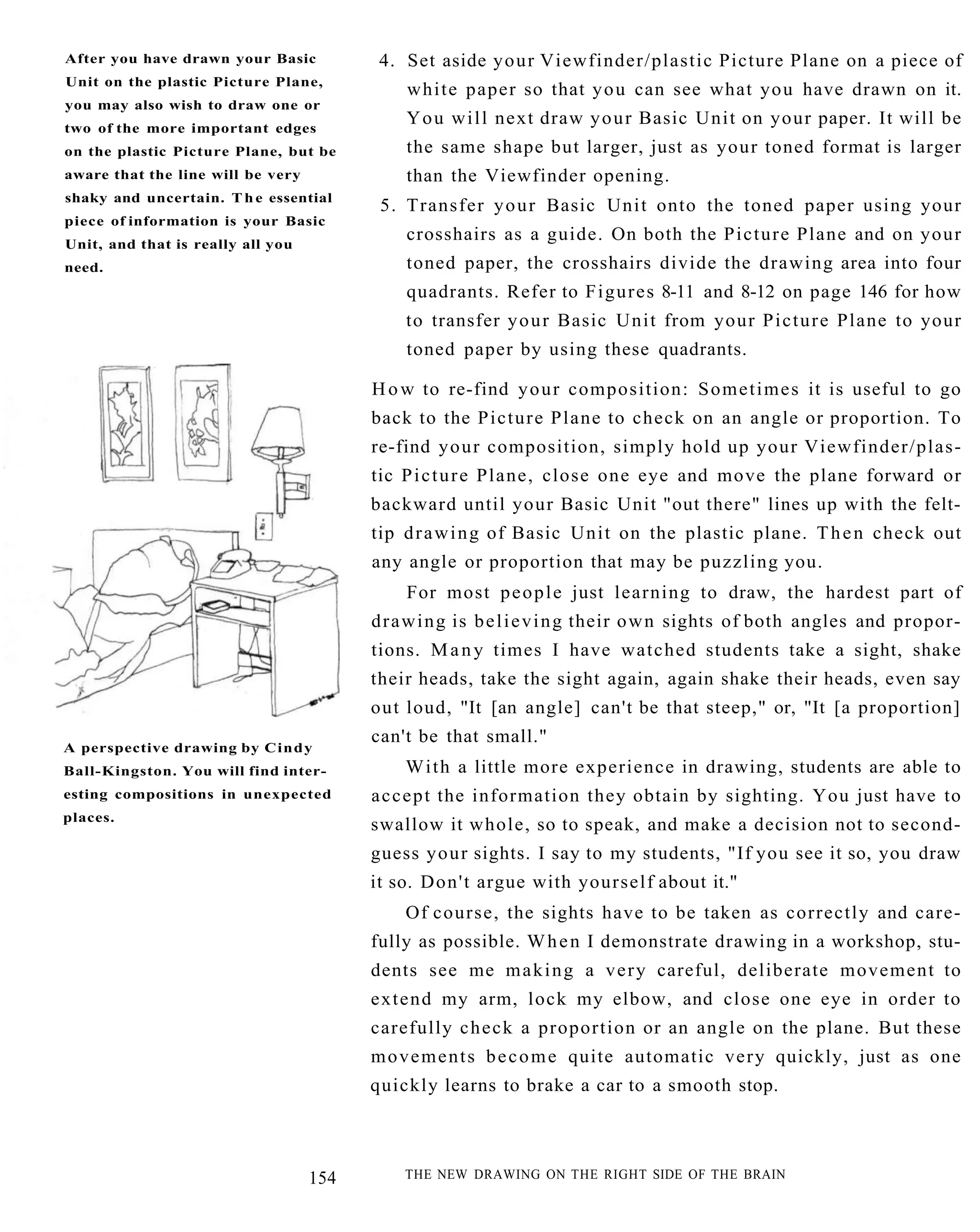 The New Drawing On The Right Side Of The Brain