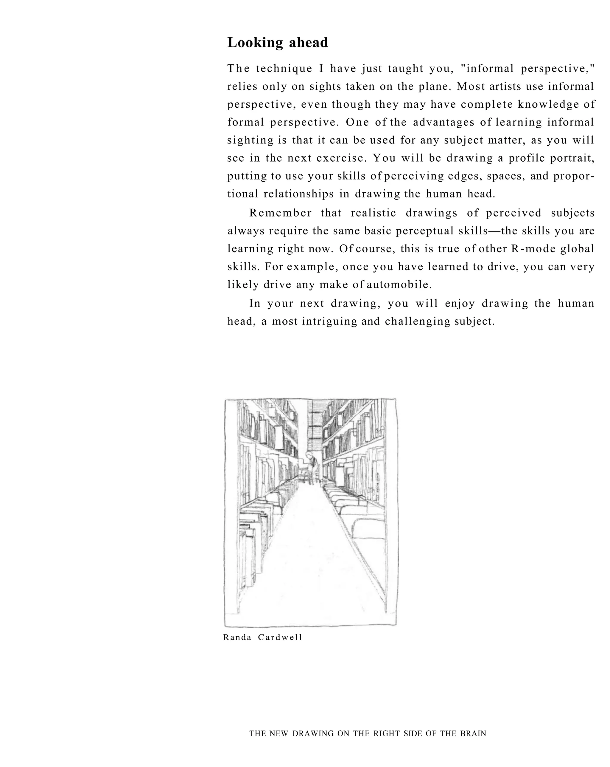 The New Drawing On The Right Side Of The Brain