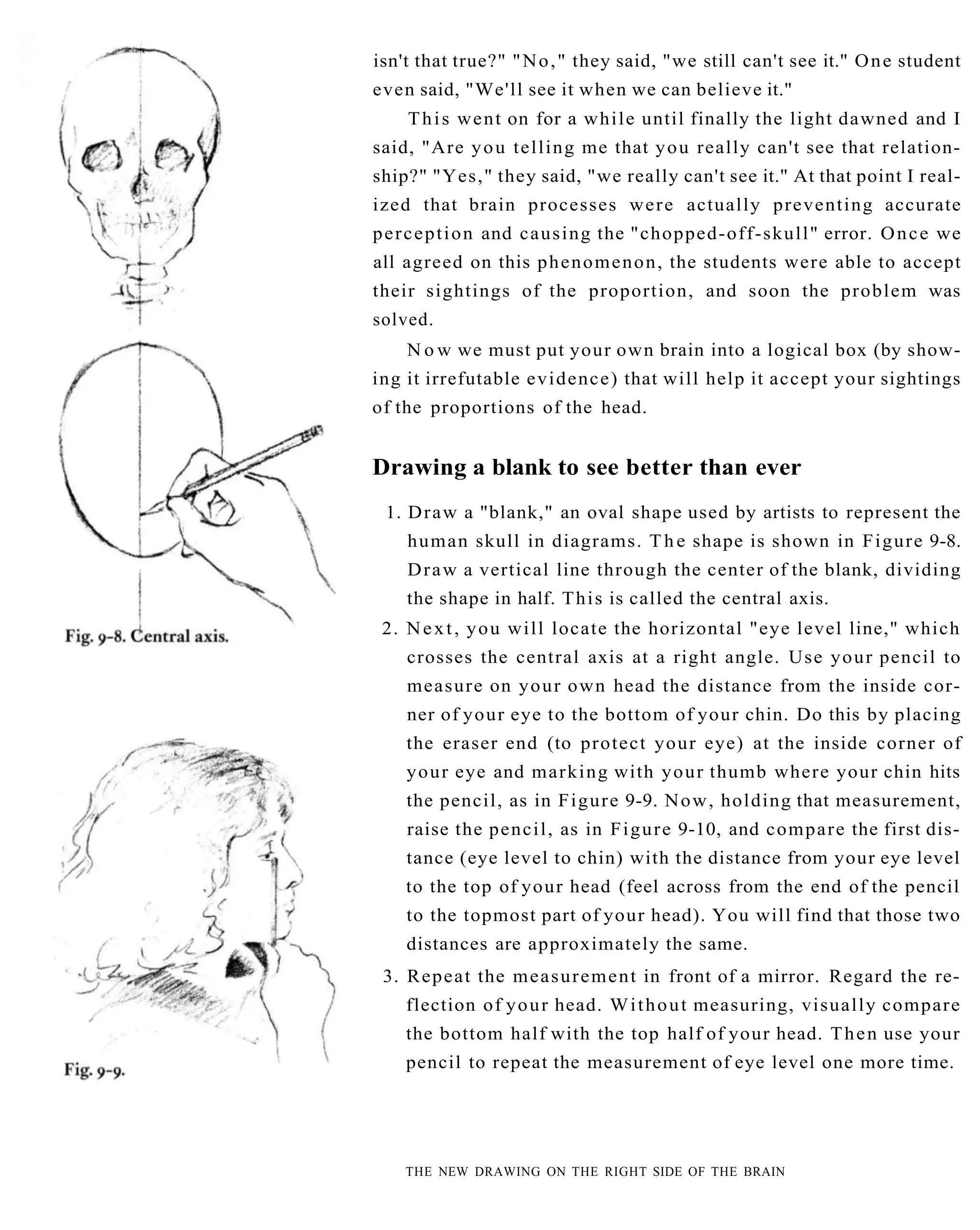 The New Drawing On The Right Side Of The Brain
