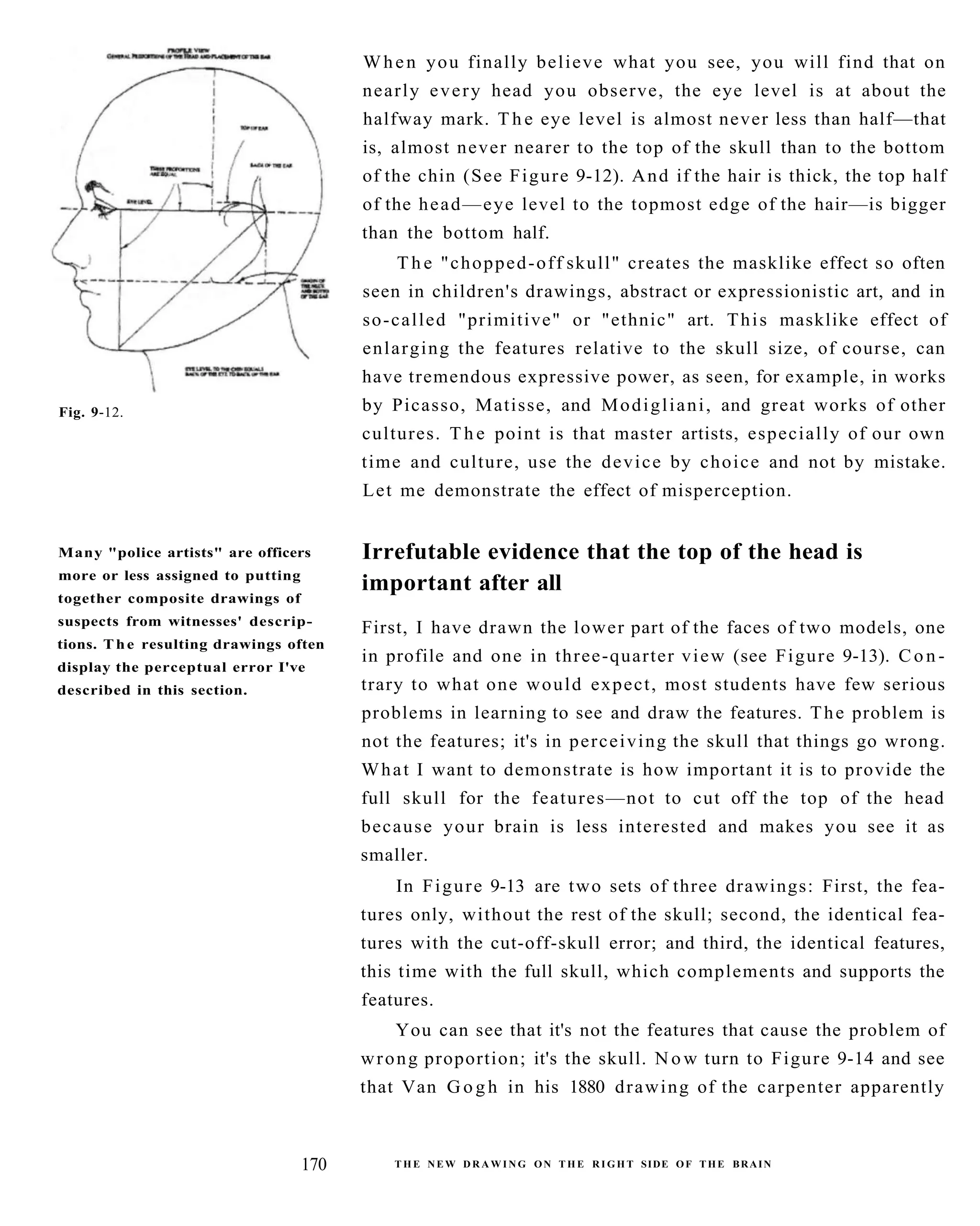 The New Drawing On The Right Side Of The Brain