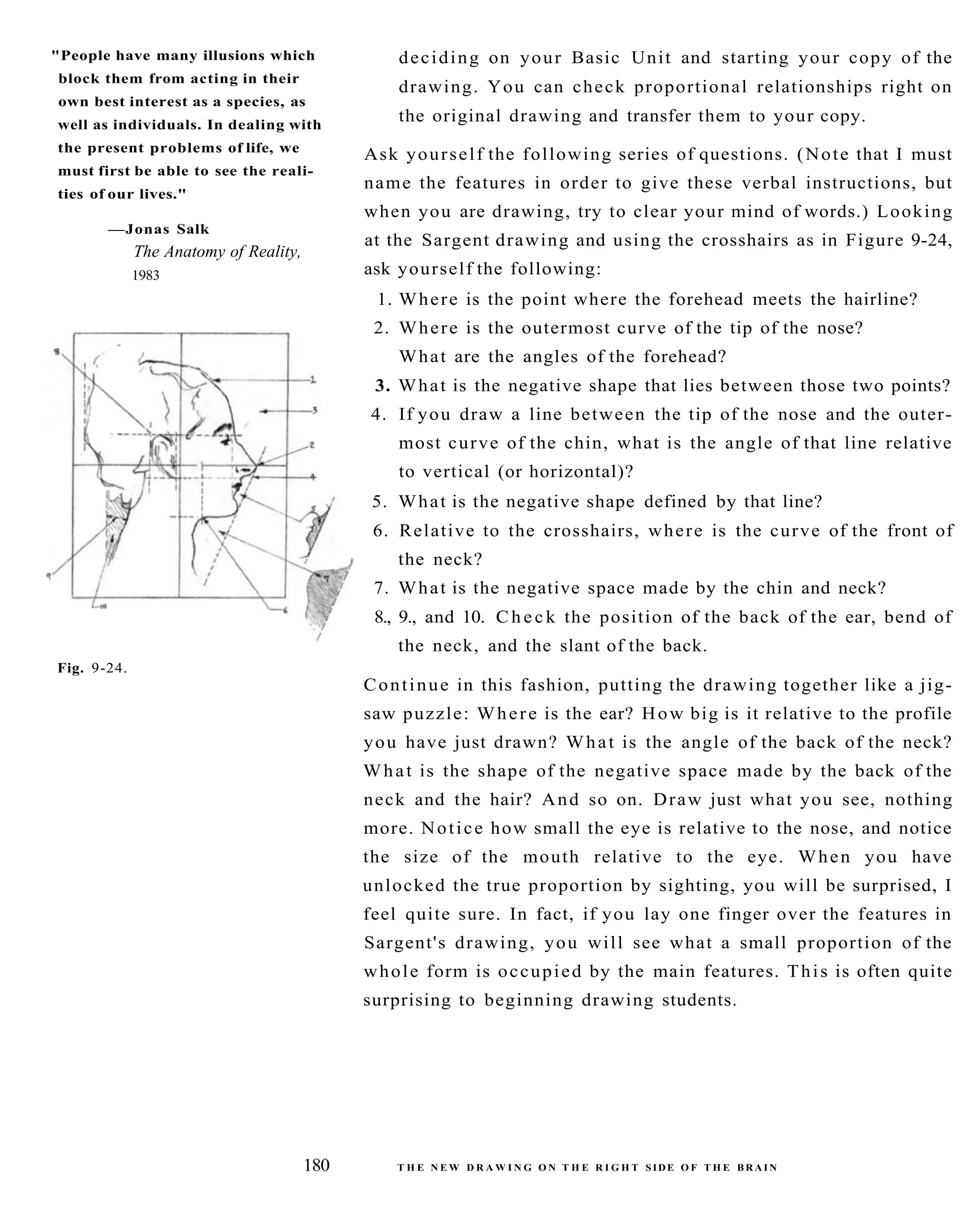 The New Drawing On The Right Side Of The Brain
