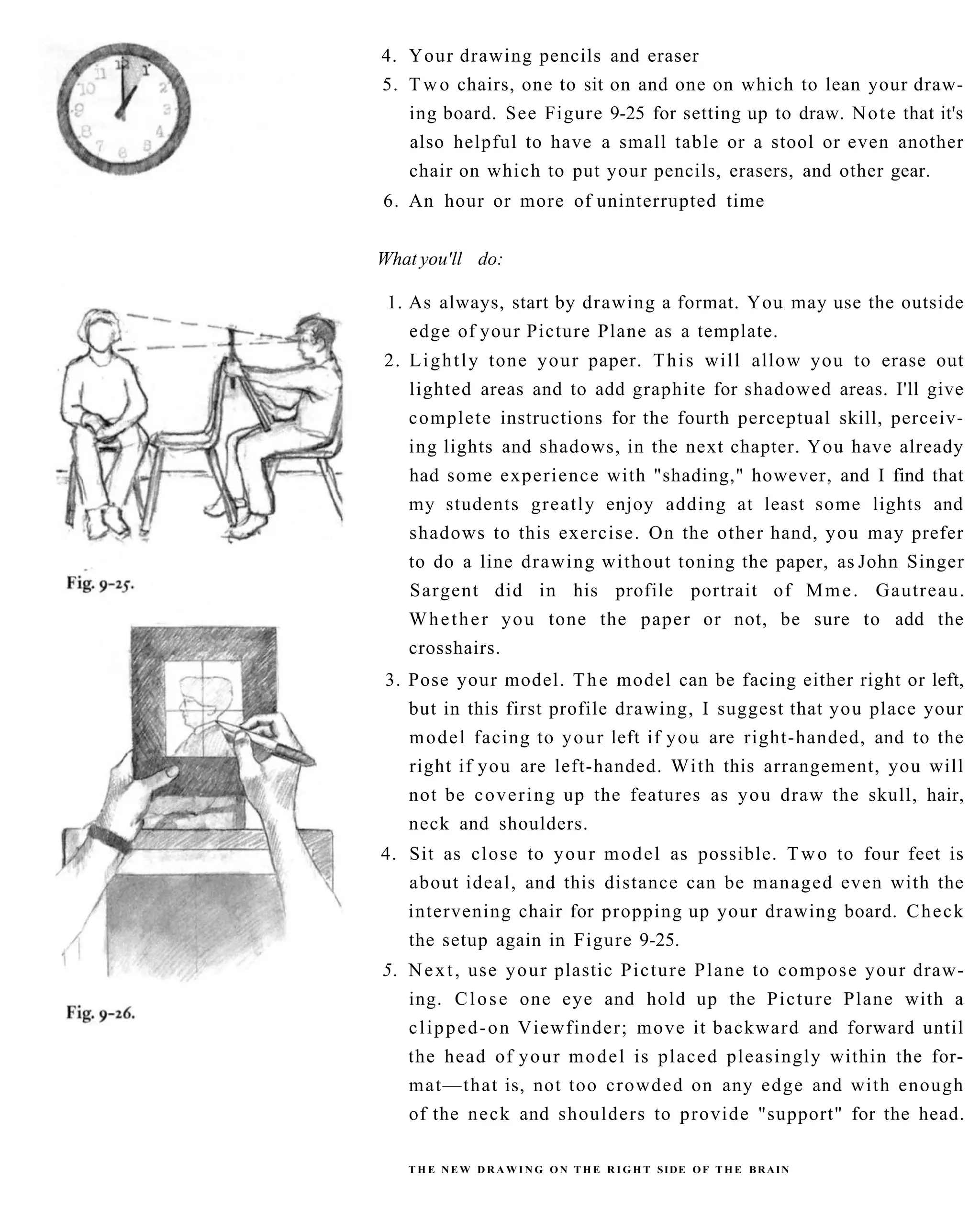 The New Drawing On The Right Side Of The Brain