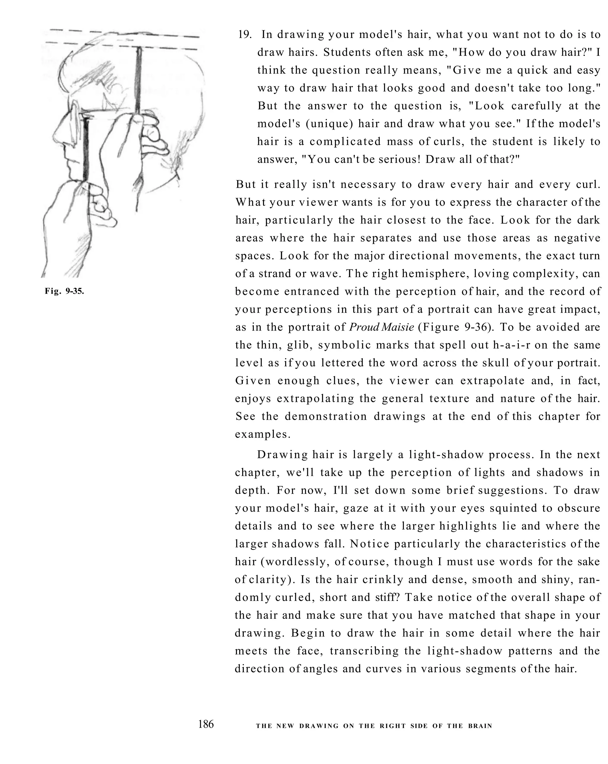 The New Drawing On The Right Side Of The Brain