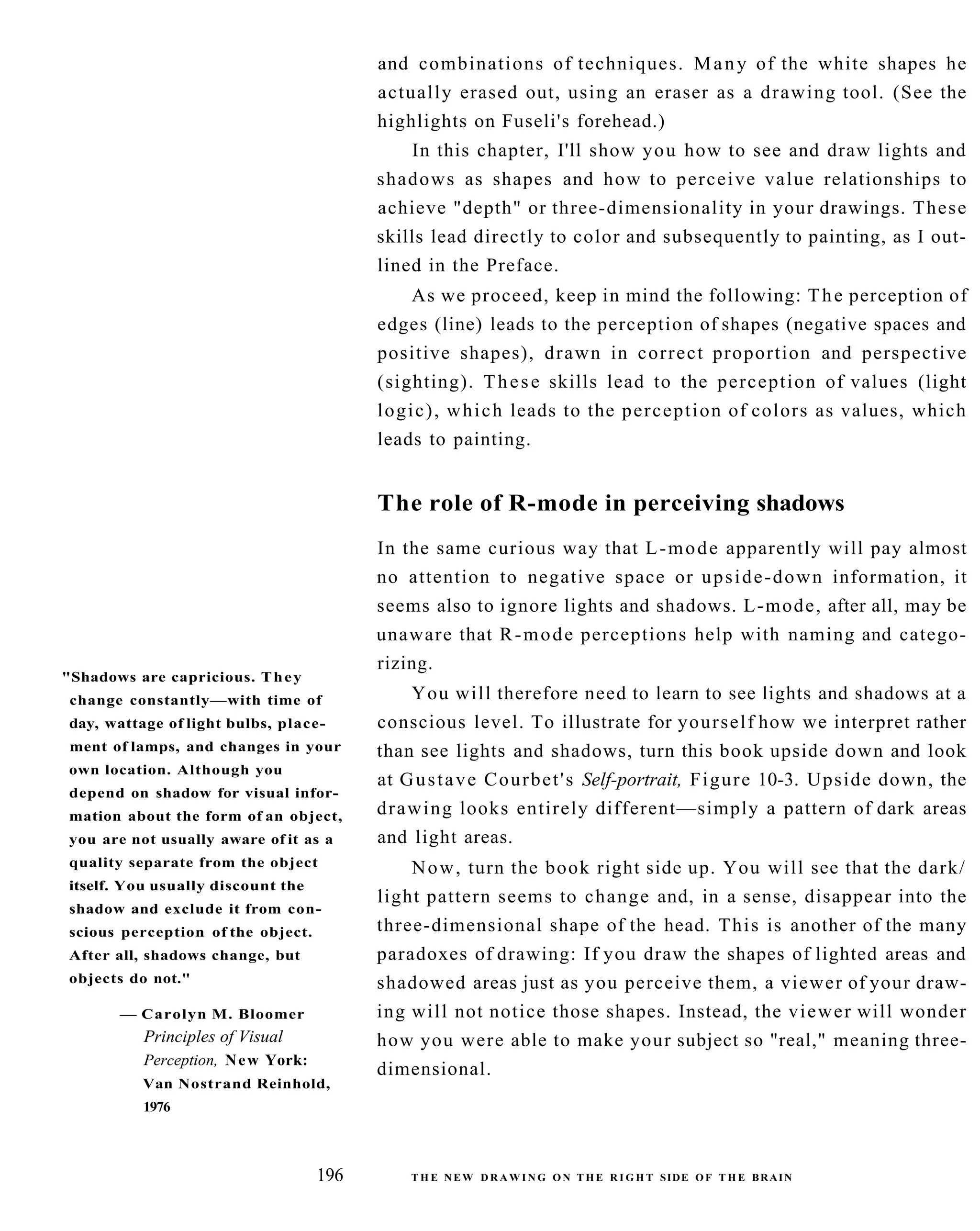 The New Drawing On The Right Side Of The Brain