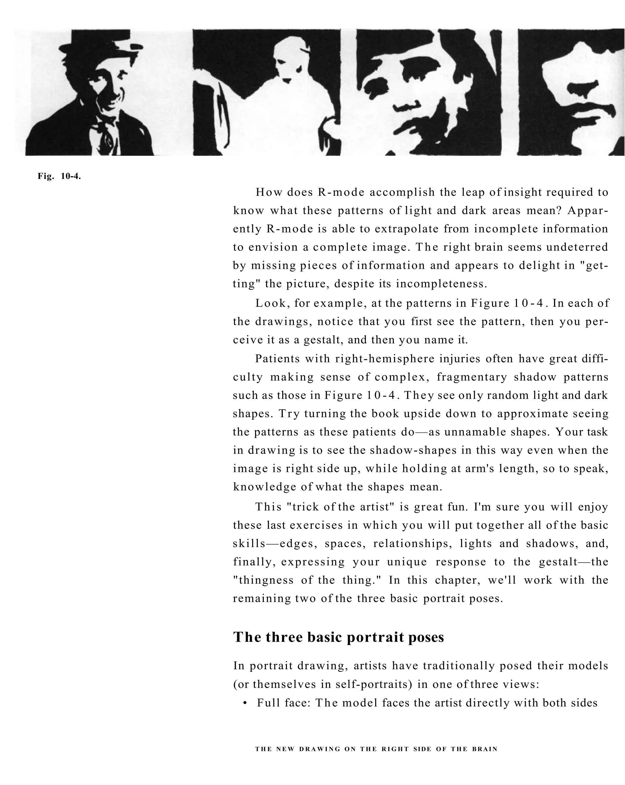 The New Drawing On The Right Side Of The Brain