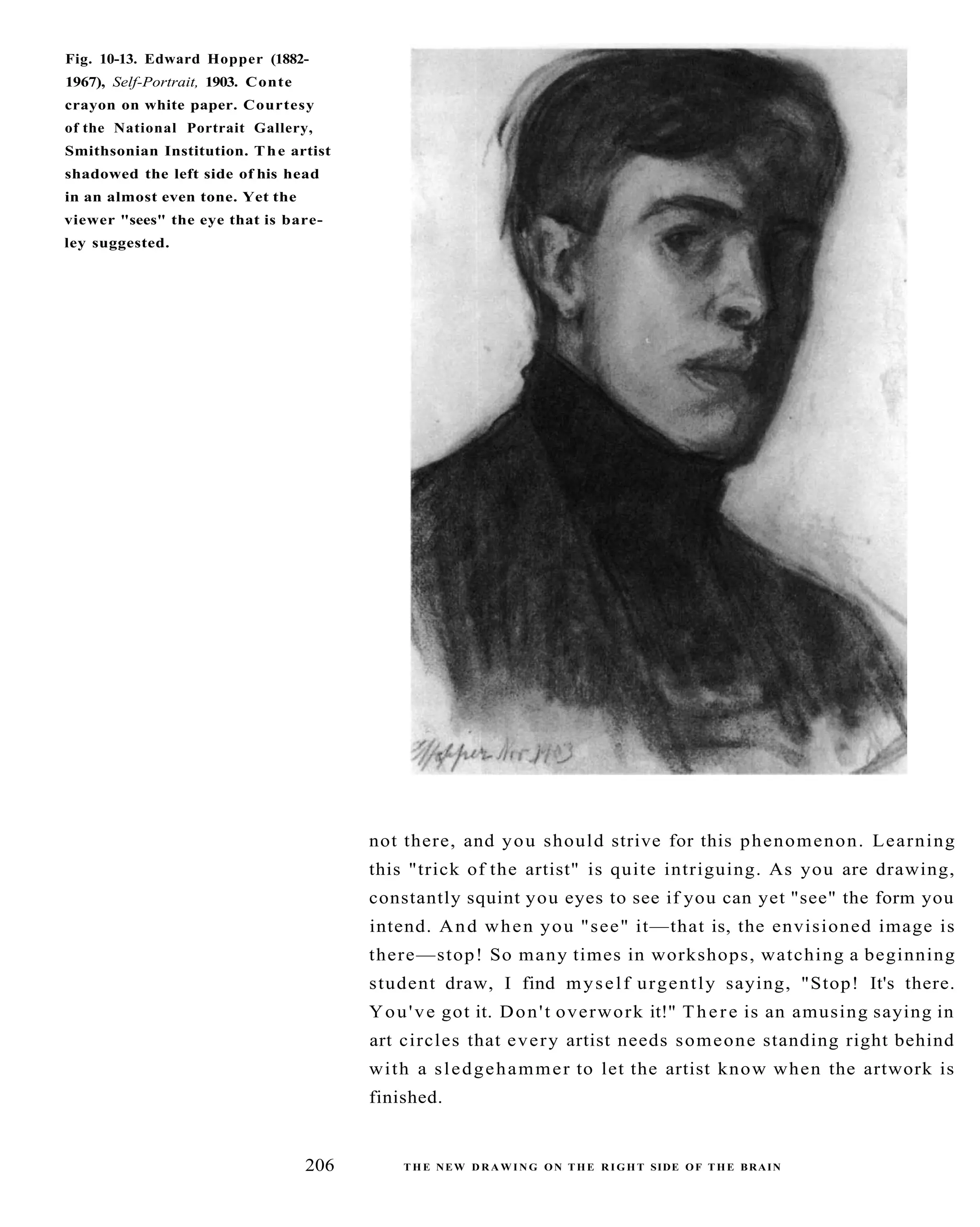 The New Drawing On The Right Side Of The Brain