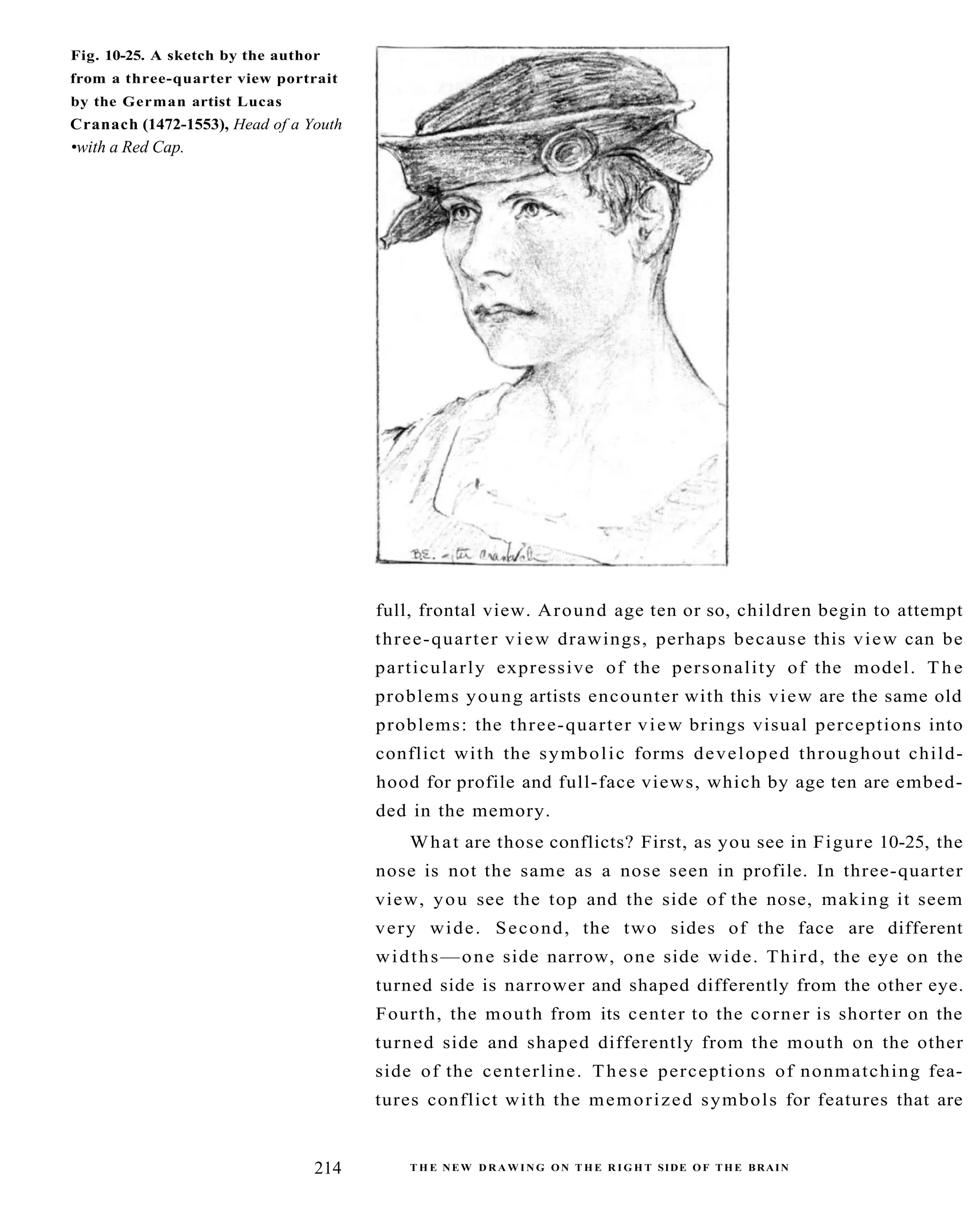 The New Drawing On The Right Side Of The Brain