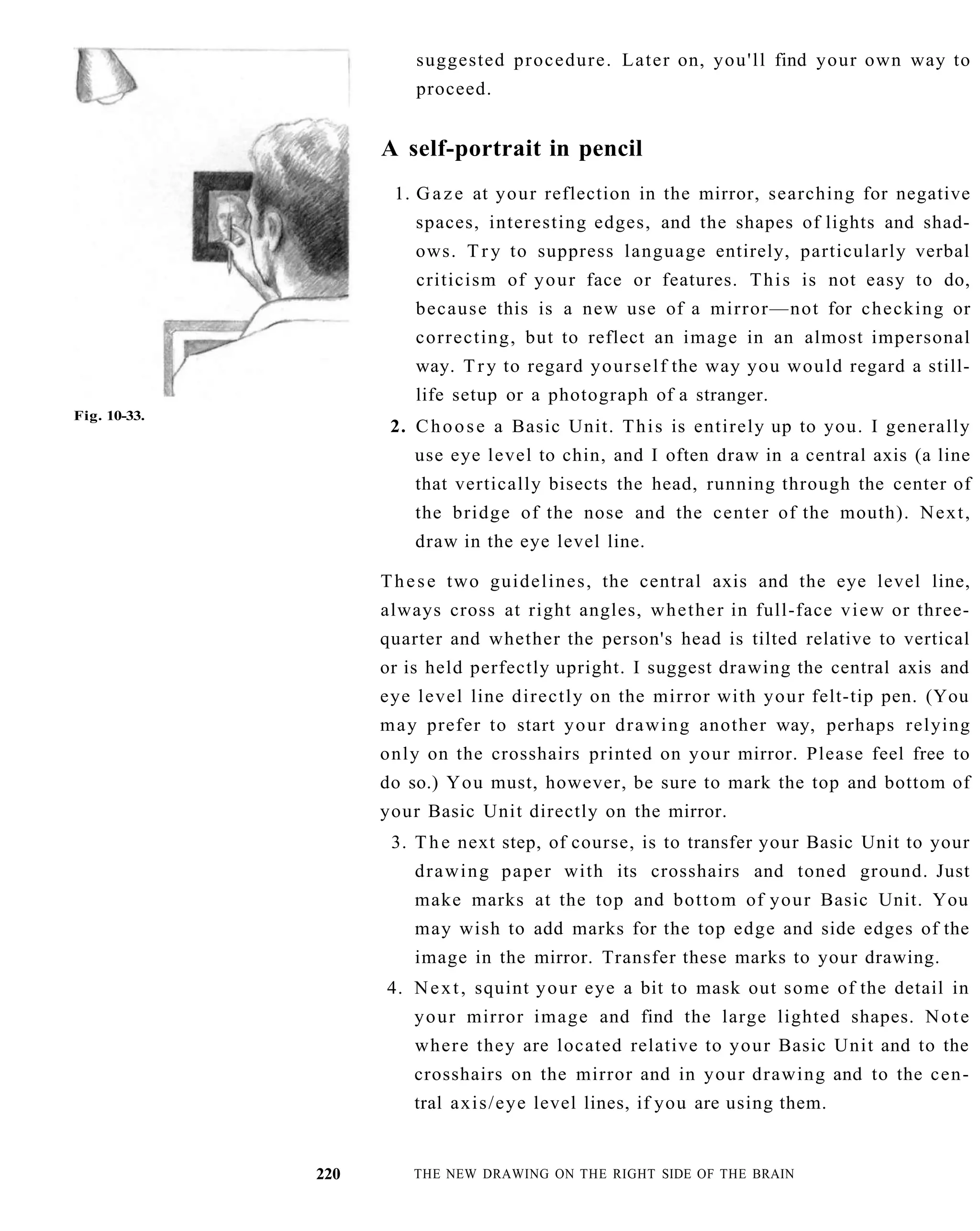 The New Drawing On The Right Side Of The Brain