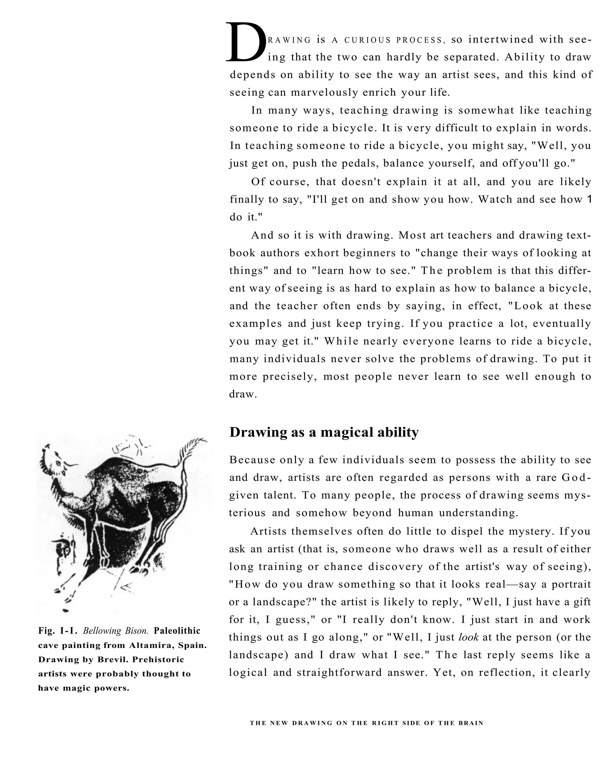 The New Drawing On The Right Side Of The Brain