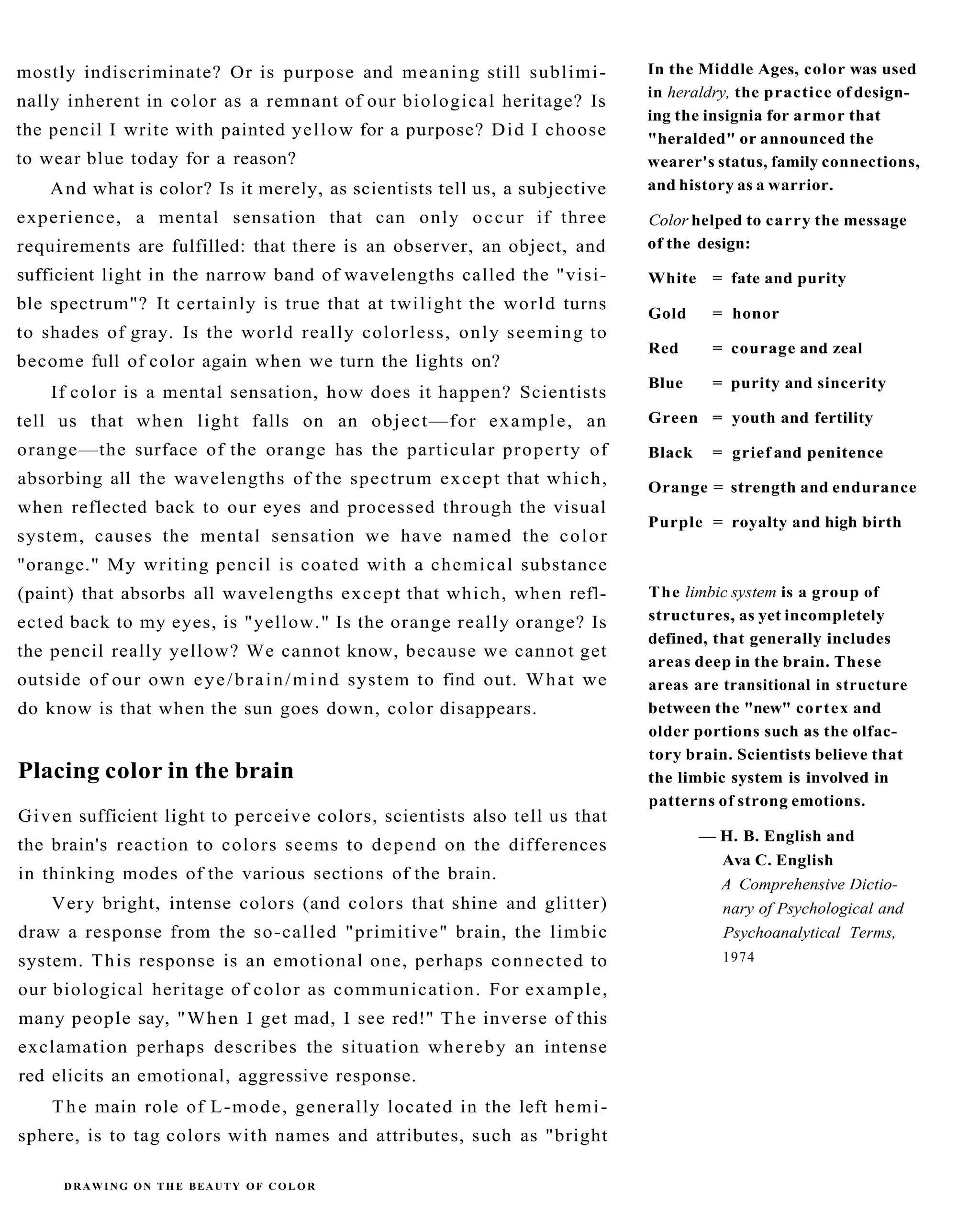 The New Drawing On The Right Side Of The Brain